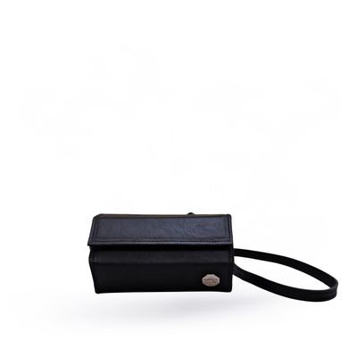 HANAMI BLACK LEATHER