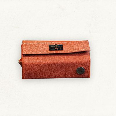 HANAMI - CUERO CORAL CON TEXTURA