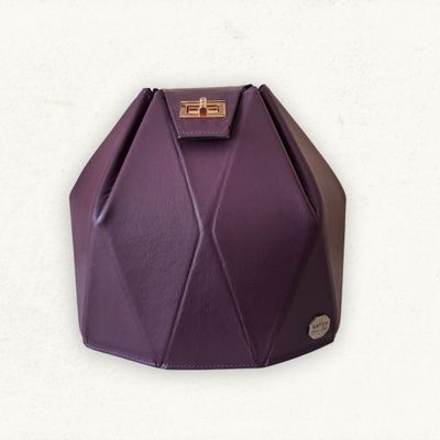 KOKORO BACKPACK CUERO MORADO