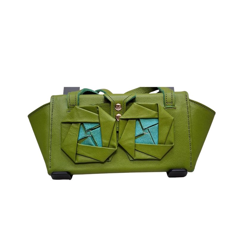 SHIBUI GREEN LEATHER