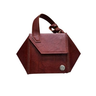 NYOKO LEATHER BROWN 
