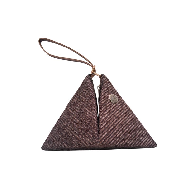 QUASAR – Solid Brown Fabric 