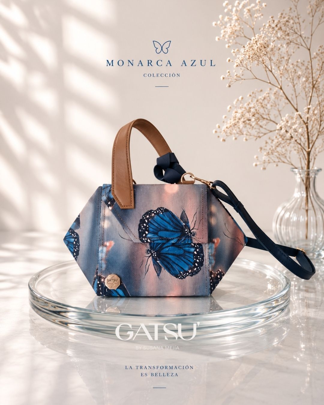 NYOKO BAG MONARCA AZUL