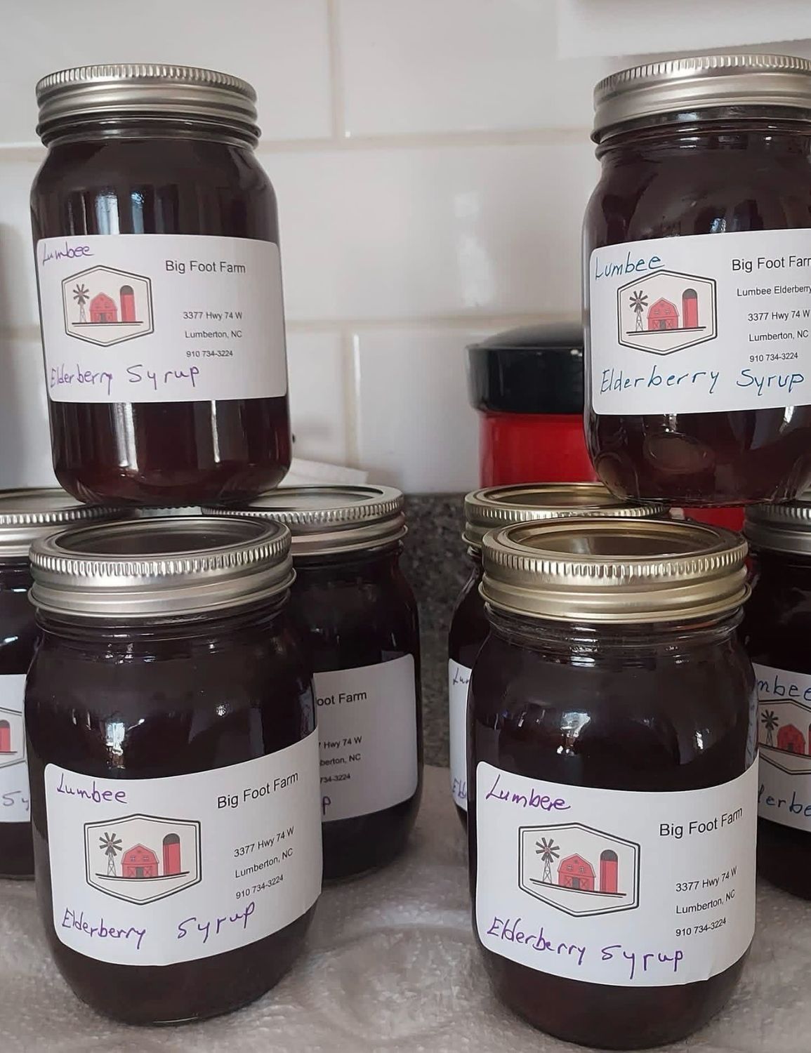 Elderberry syrup