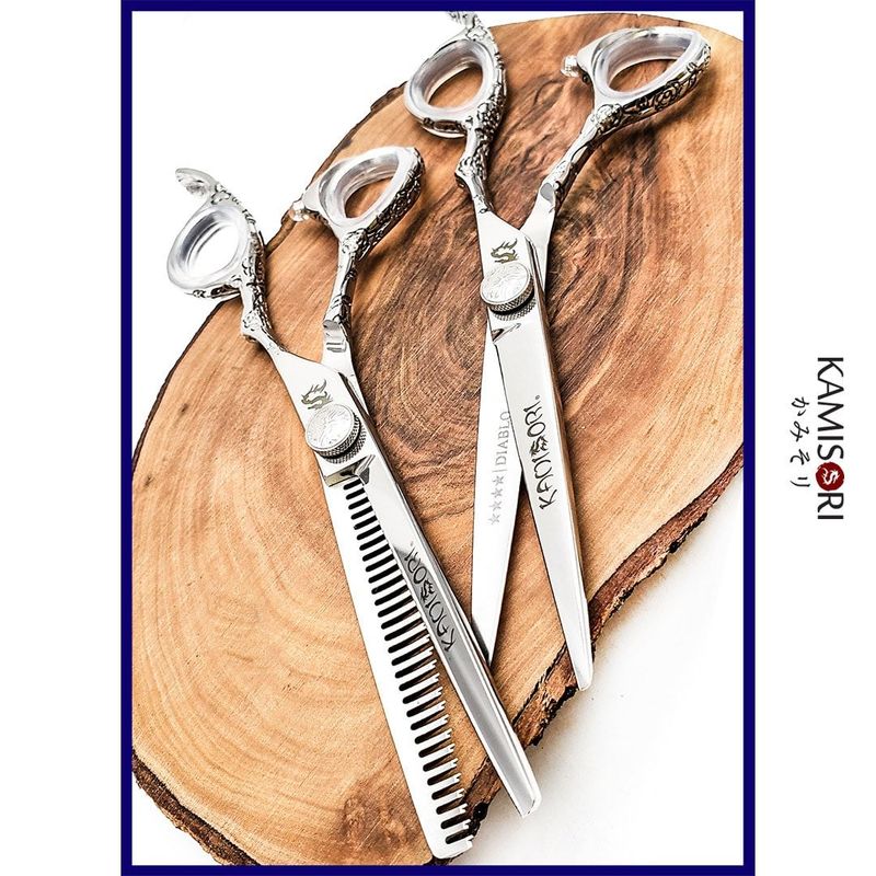 DIABLO PROFESSIONAL HAIRCUTTING SHEARS SET