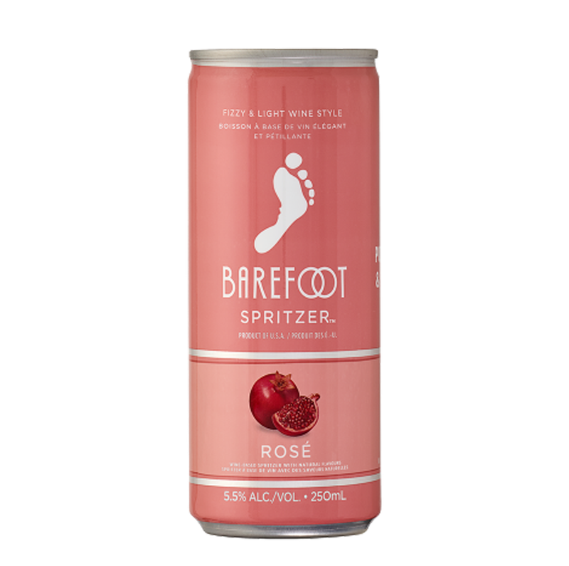 Barefoot Rose Can Tray • 25cl