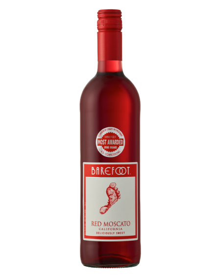 Barefoot Moscato Red • 75cl