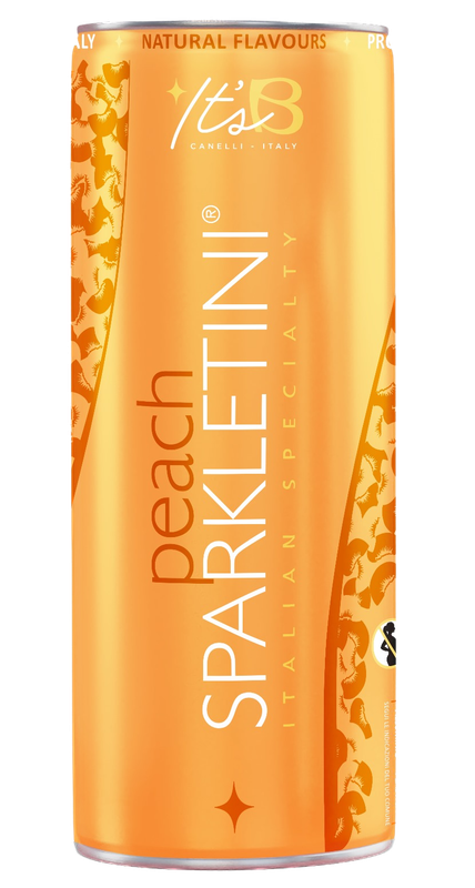 Verdi Peach Can Tray • 25cl