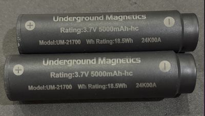 -21700 rechargeable batteries for transmitter 5000mAh 3.7V