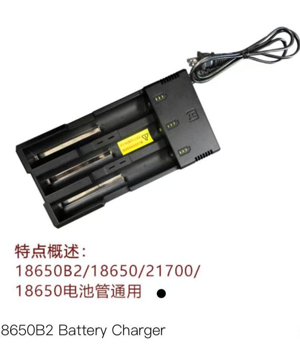 charger 3 slots for transmitter battery charging (only rechargeable ones)