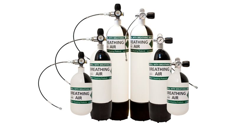 5 Litre 300 BAR Air Cylinder Bisley Complete