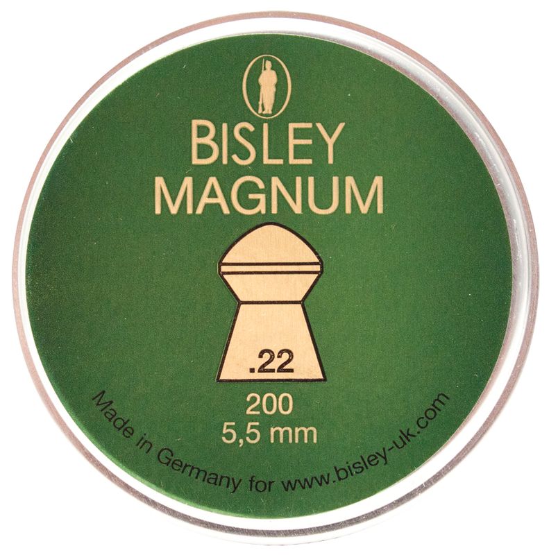 Magnum .177 Pellets (4.52) Tin of 500 by Bisley