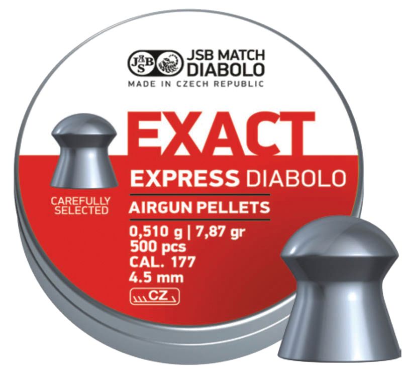 JSB Exact Express .177 Pellets, Tin of 500