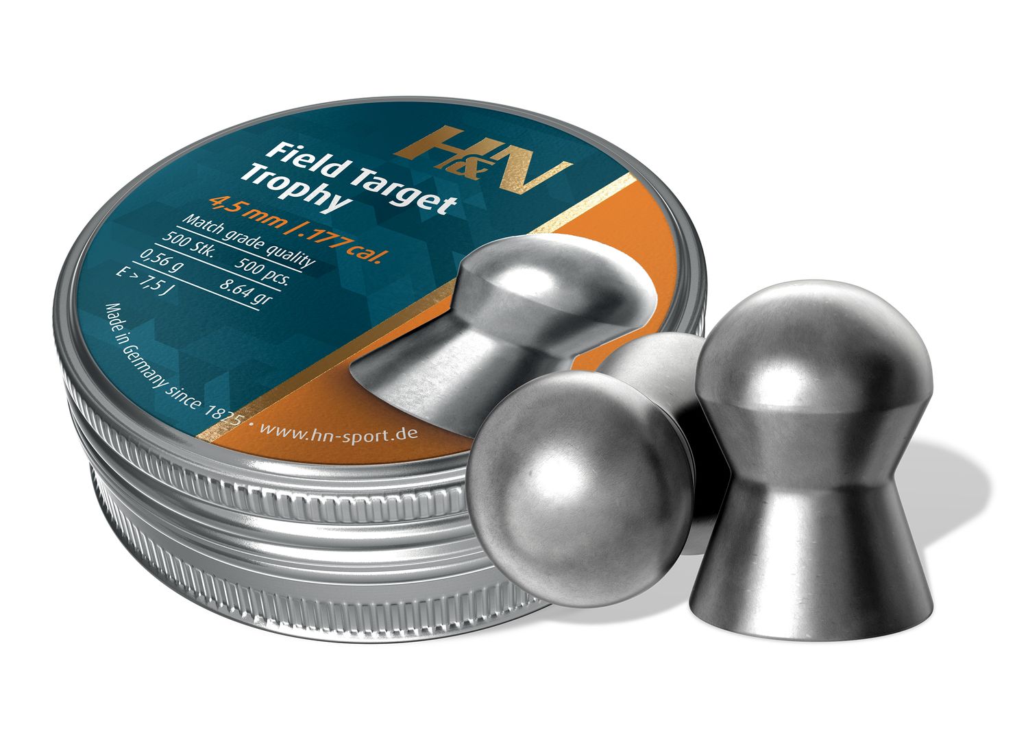 Field Target Trophy .25 Tin of 200 by H&amp;N