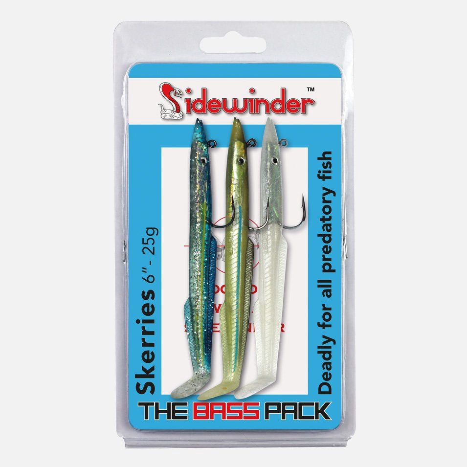 Sidewinder skerrie 6inch 25g The Bass Pack.
