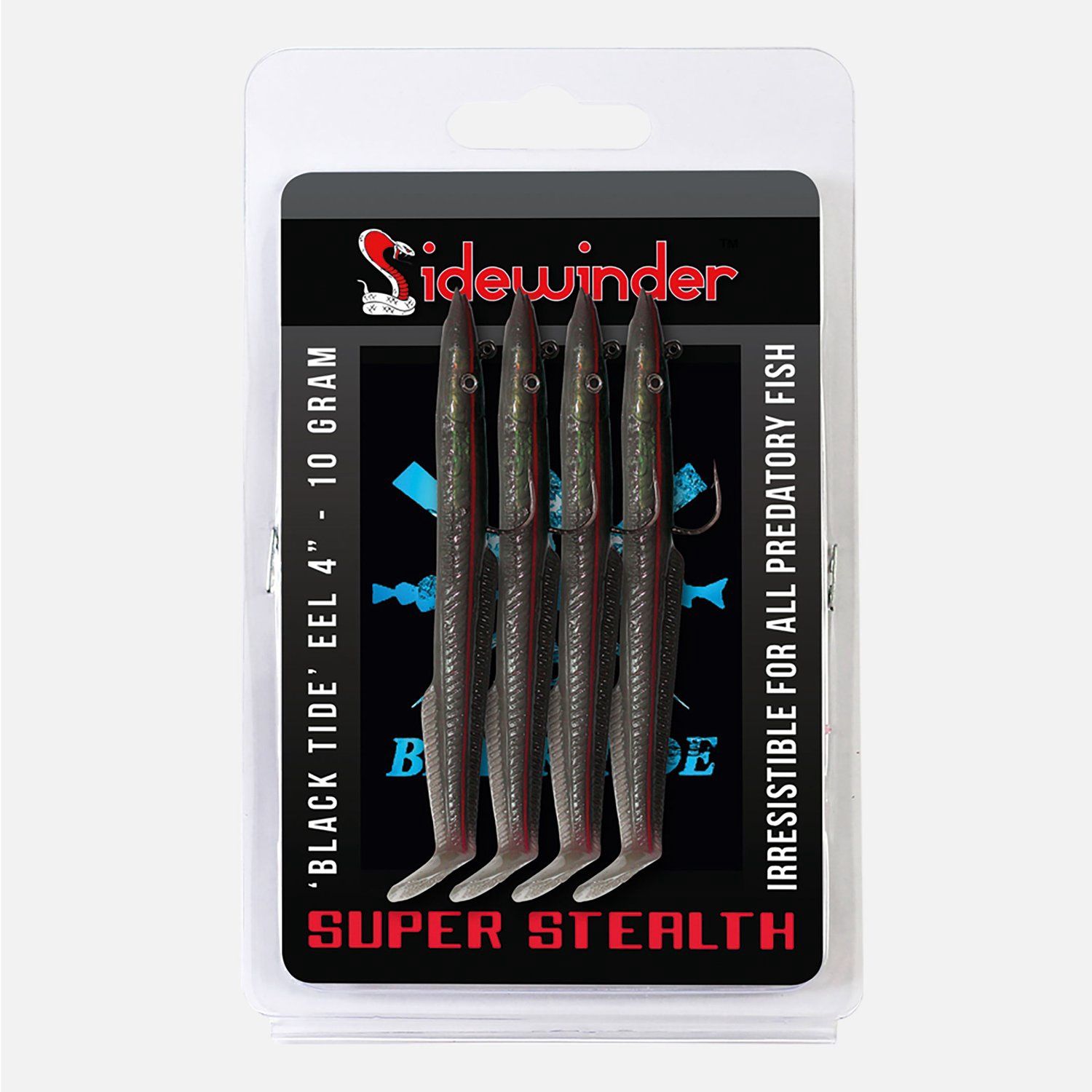 Sidewinder Skerrie 4inch, Colour: blacktide