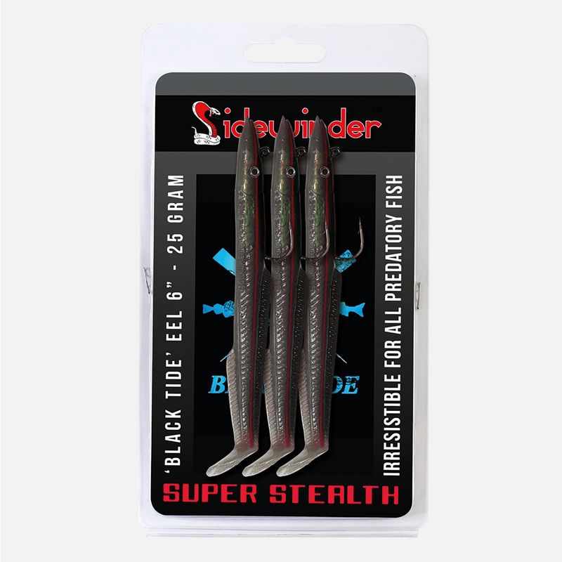Sidewinder Black Tide eel 6inch 25g