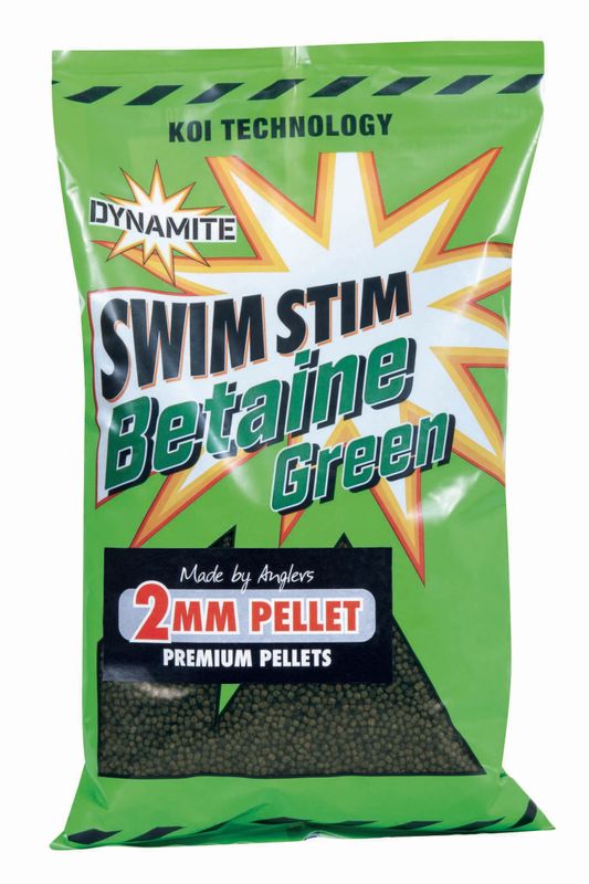 Swim Stim Betaine Green 2mm Pellets