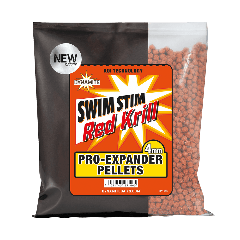 Swim Stim Pro Expander 200g, model: Red Krill, Size: 4mm