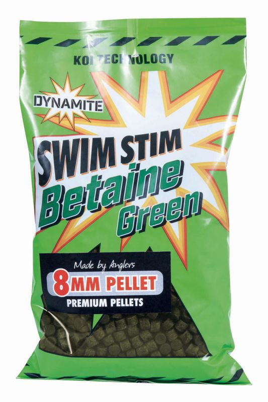 Swim Stim Betaine Green 8mm pellets