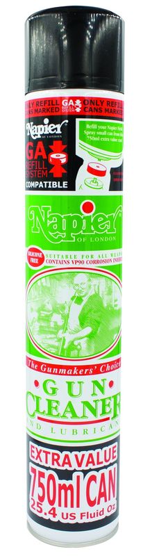 6014R Gun Cleaner Lubricant Aerosol 750ml by Napier