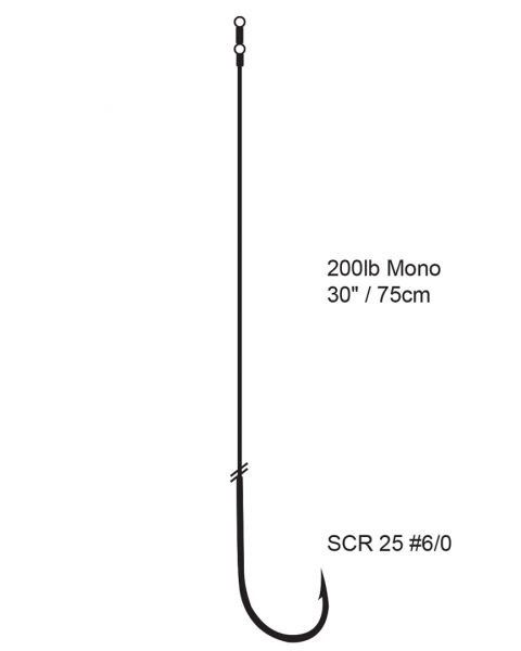 Cox &amp; Rawle Conger Rig mono 8/0