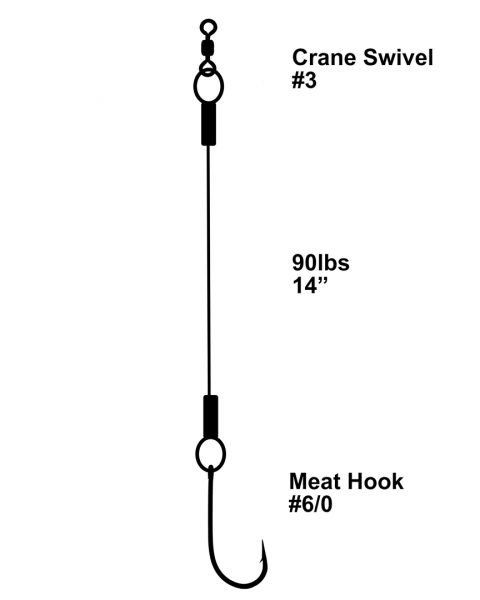 Cox &amp; Rawle Huss &amp; Eel Rig 6/0