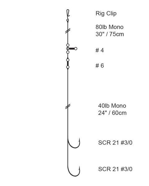 Cox &amp; Rawle Pulley Pennel Rig.