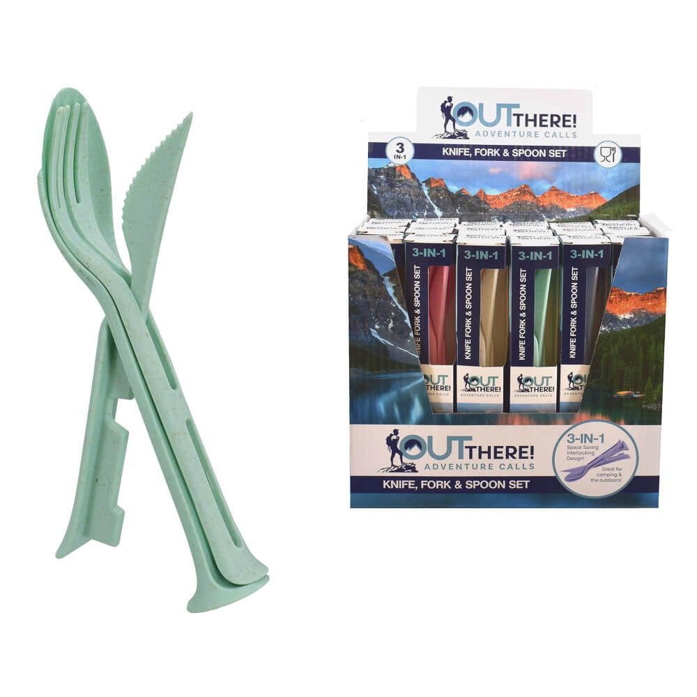3 IN 1 Knife, Fork &amp; Spoon set