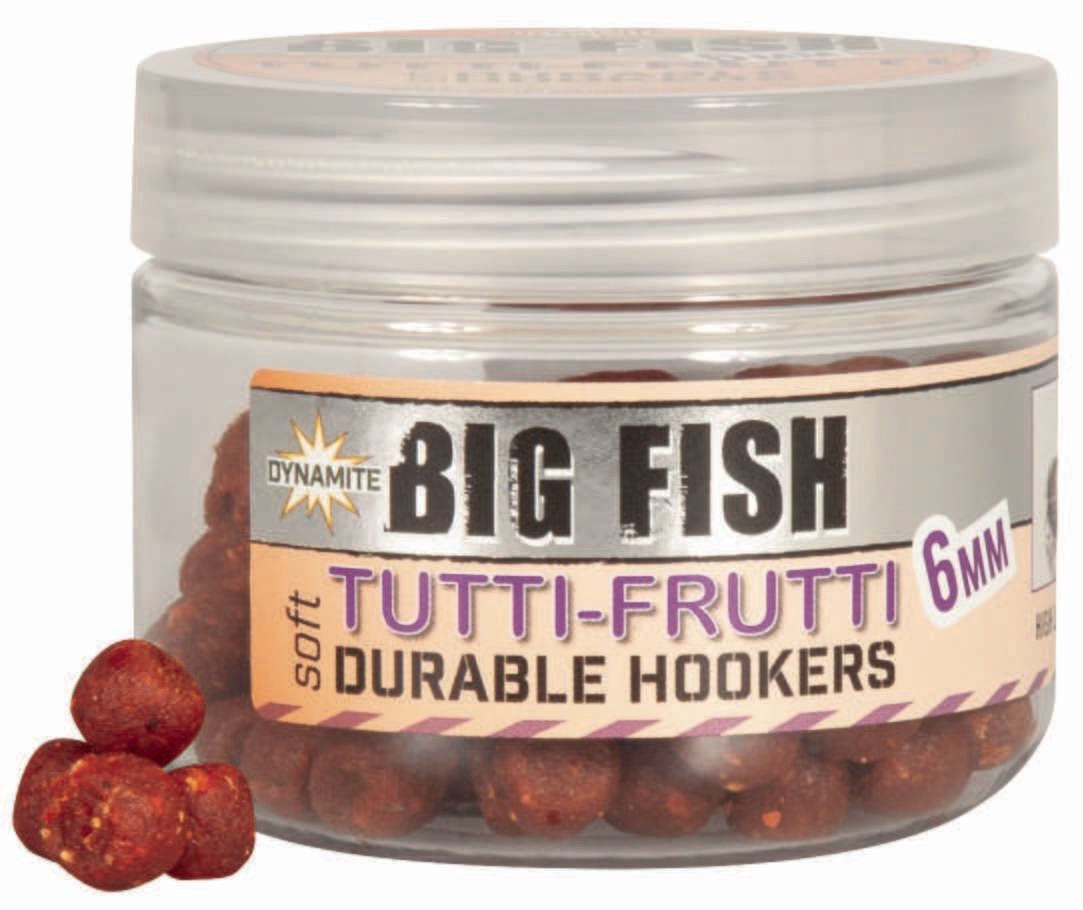 Big Fish Tutti-Frutti 6mm soft hook pellet.