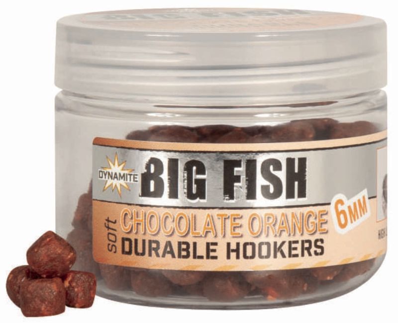 Big Fish Chocolate Orange 6mm soft hook pellet