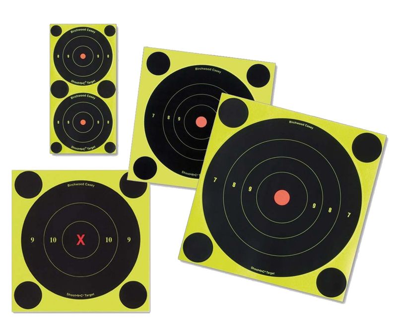 Shoot-N-C Targets Mixed 1&quot;x60, 2&quot;x30 &amp; 3&quot;x20