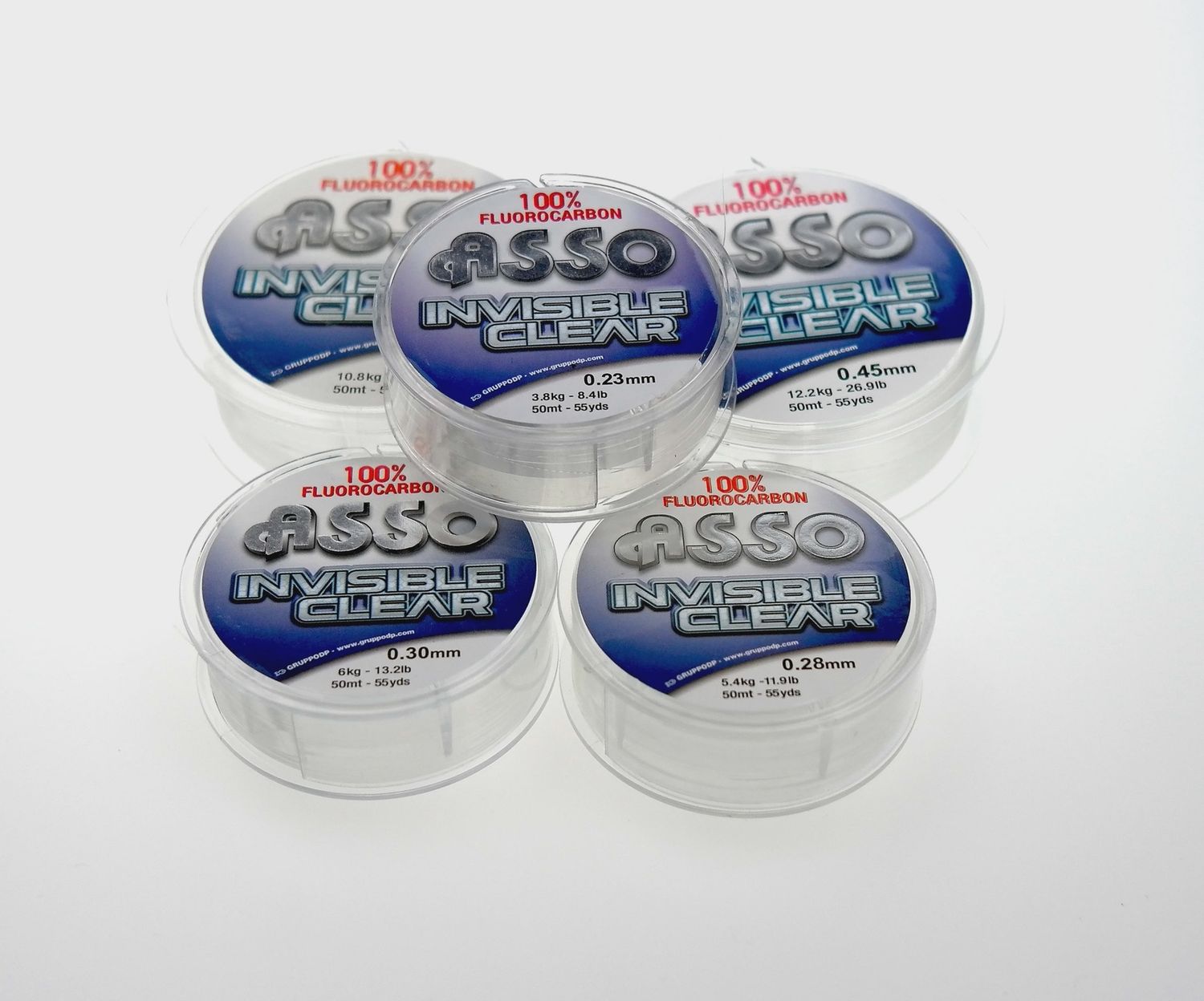 Asso Invisible Clear 100% Flurocarbon