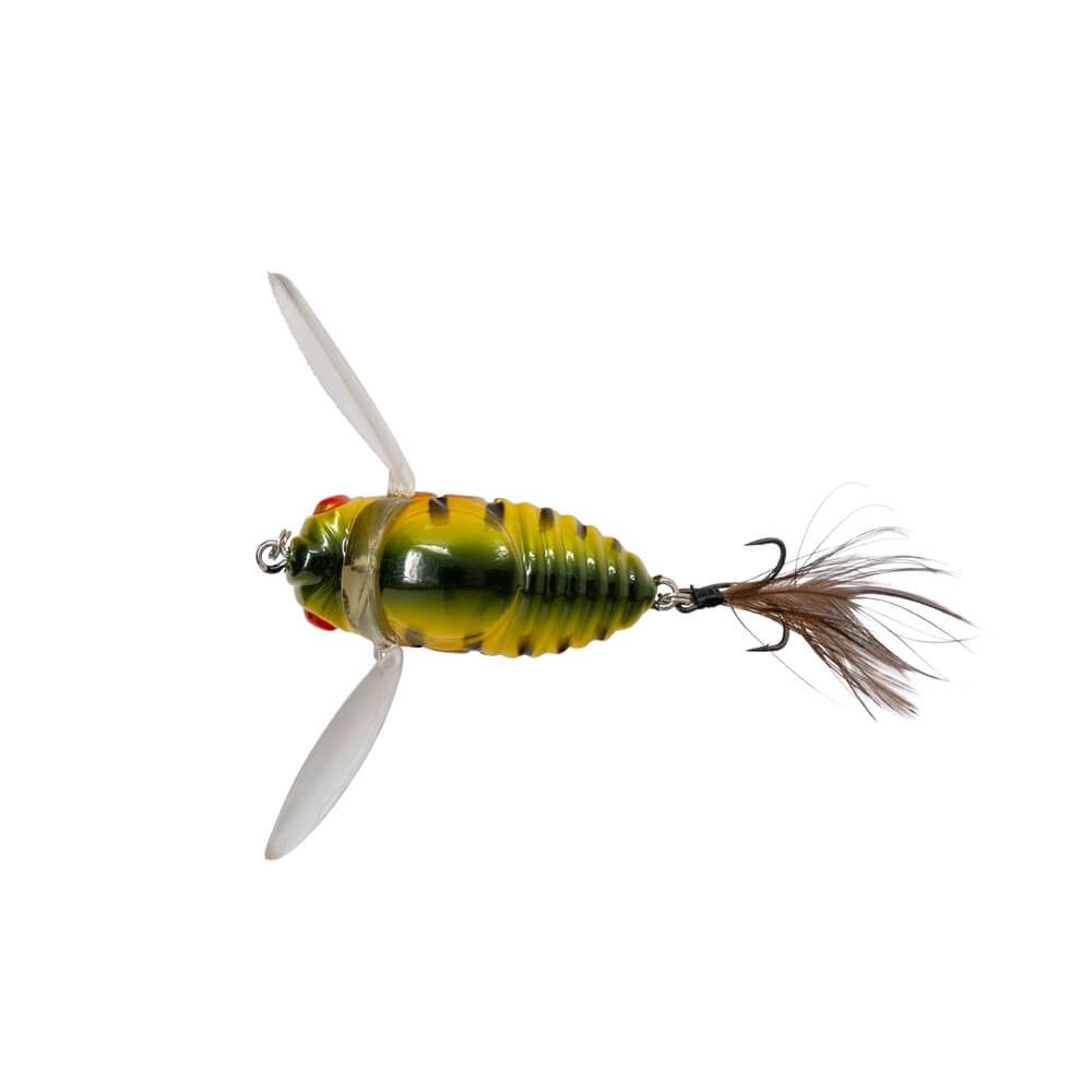 Axia Chub Bug 40mm 6 gram Topwater, Colour: Natural Perch