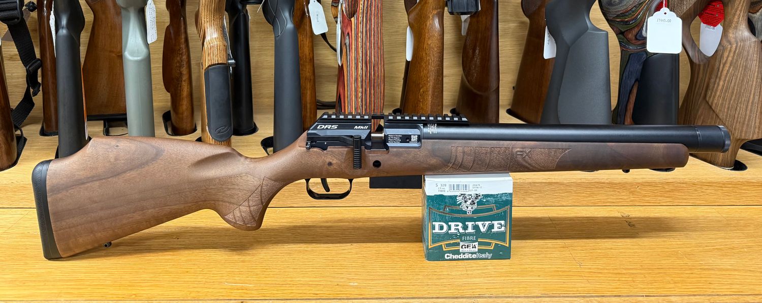 FX DRS MKII Classic Walnut Compact 380mm .177
