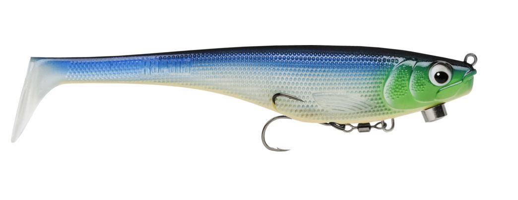 Rapala Soft Peto Pre Rigged, Colour: Blue Ghost