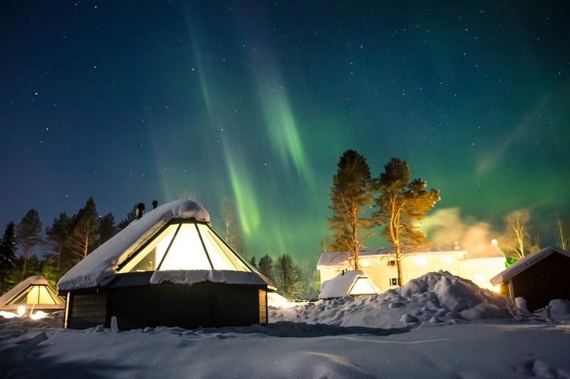 LAPONIE FINLANDAISE - REVER SOUS UN TOIT DE VERRE A L&#39;APUKKA RESORT - 5 JOURS