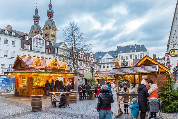 ALLEMAGNE-FRANCE, MAGIE DE NOEL DANS LA VALLEE DU RHIN ROMANTIQUE