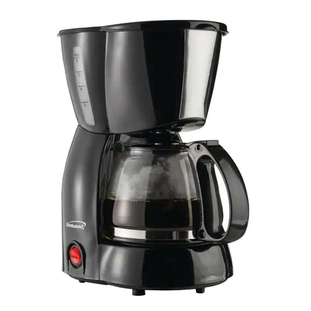 BRENTWOOD 4 Cup Coffee Maker in Black