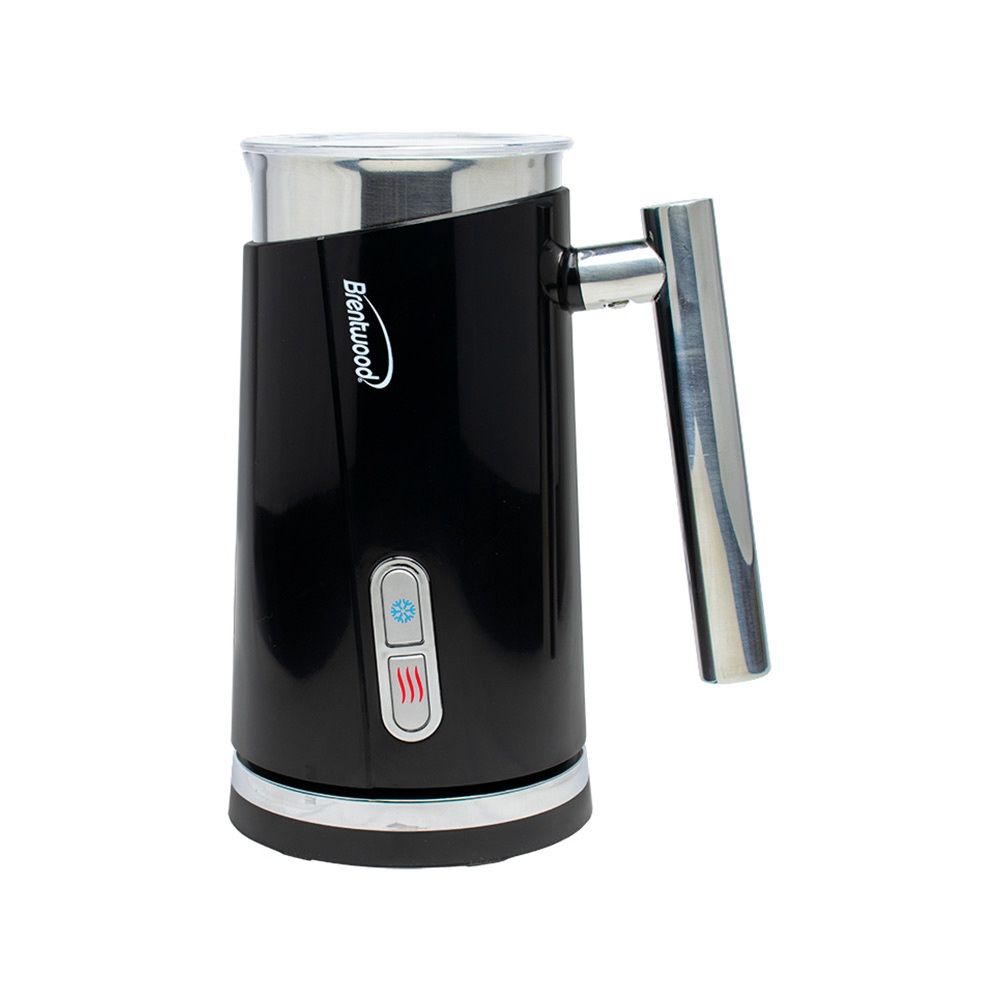 BRENTWOOD Cordless Electric Milk Frother and Warmer in Black