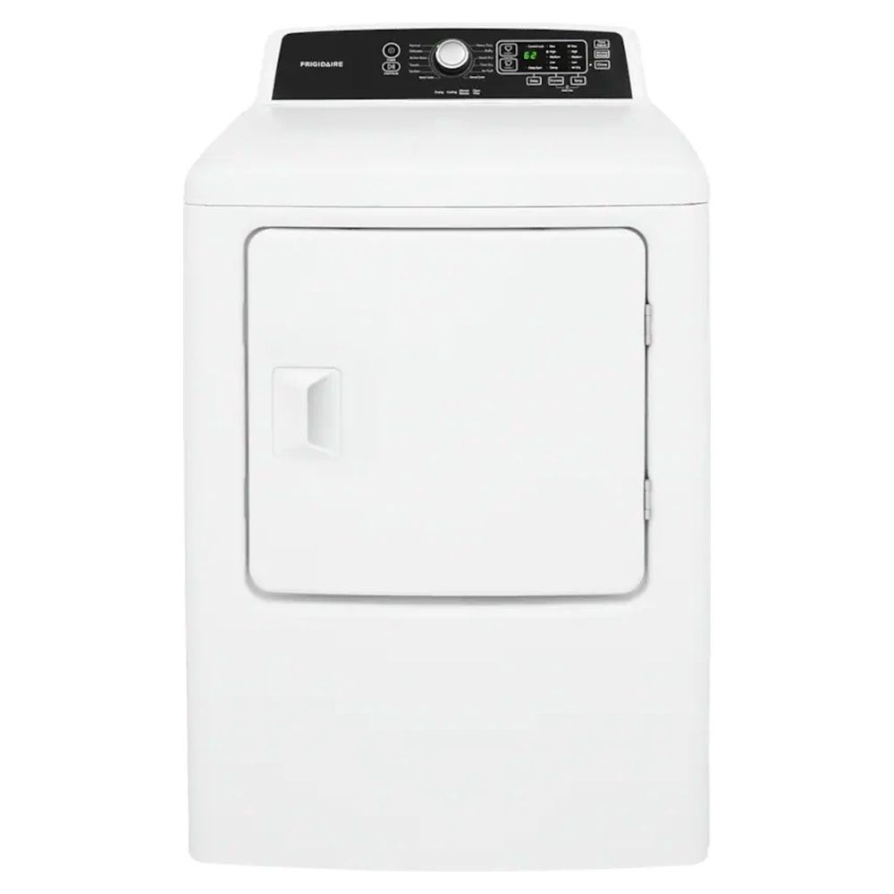 FRIGIDAIRE 27" 6.7 CuFt Front Load Electric Dryer in White