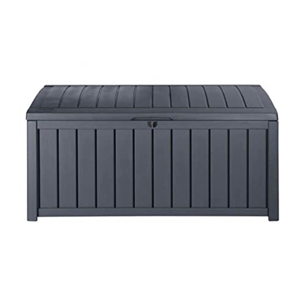 Keter Glenwood Plastic Deck Storage Container Box Outdoor Patio Furniture 101 Gal 17193522GRP