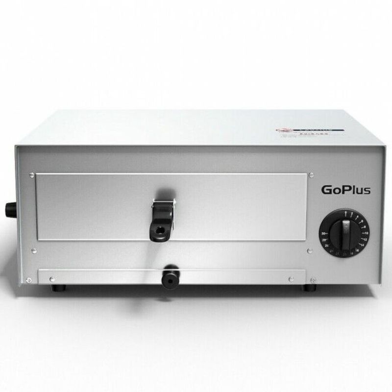 GOPLUS Commercial Pizza Oven With Stainless Steel Pan