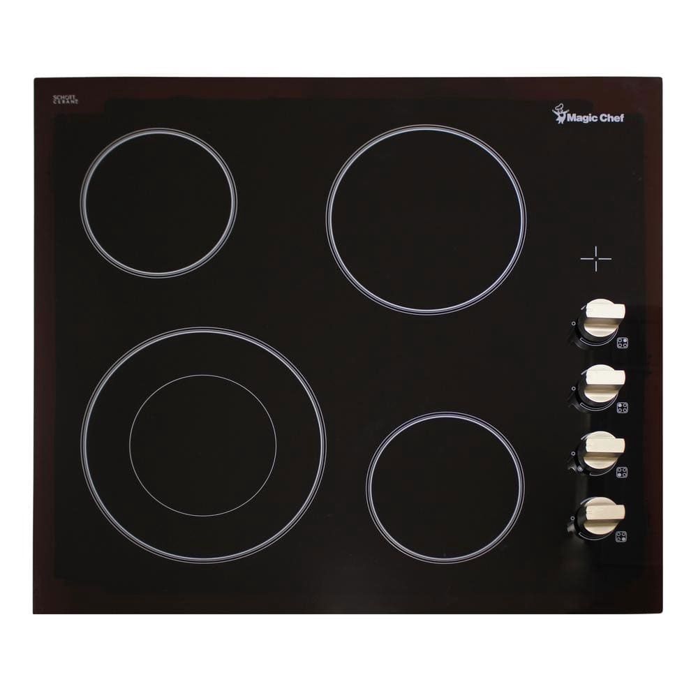 MAGIC CHEF 24" Electric Cooktop in Black