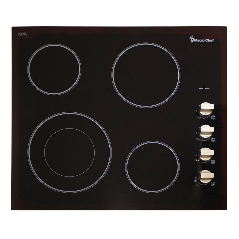 MAGIC CHEF 24" Electric Cooktop in Black