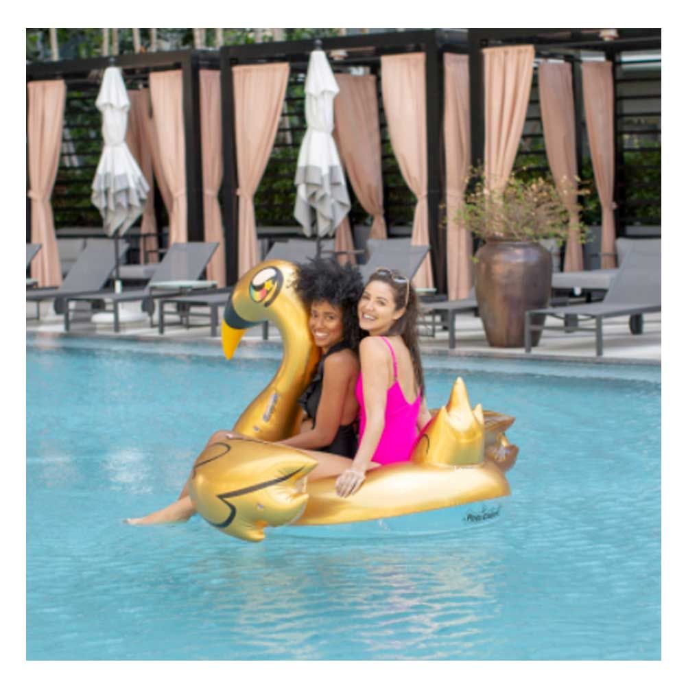 PoolCandy Gold Collection- Golden Goose Raft 60' SG1460GD
