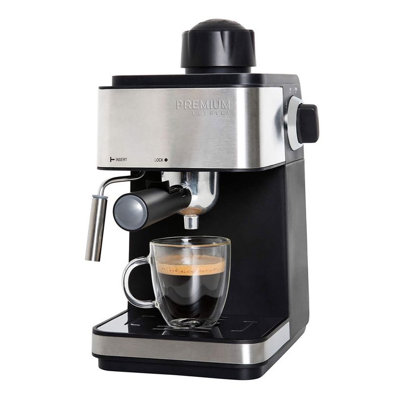 PREMIUM LEVELLA 3-in-1 Espresso, Cappuccino and Latte Maker in Stainless Steel