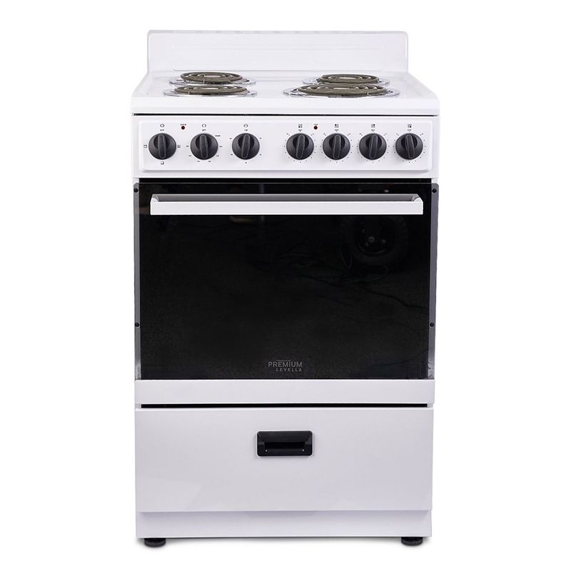 PREMIUM LEVELLA 24" Electric Range 220v  White