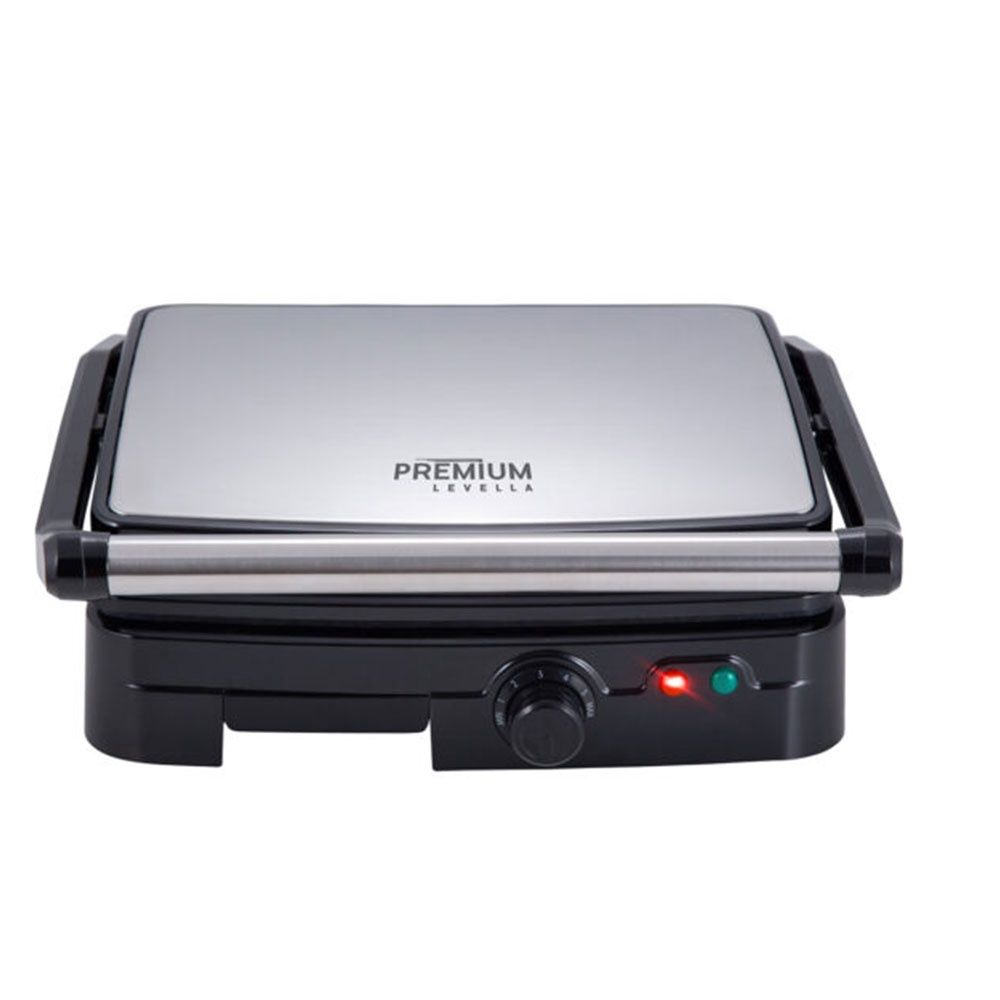 PREMIUM LEVELLA  4-Slice Panini Maker With Non-Stick Grill Plates