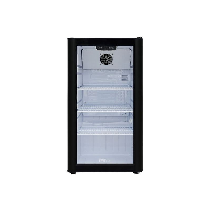 PREMIUM LEVELLA 3.1 CuFt Single Door Display Refrigerator Black